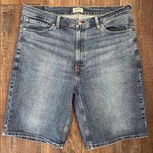 Levi's Strauss Signature Relaxed Fit Denim Shorts Men 38 Y2K Baggy